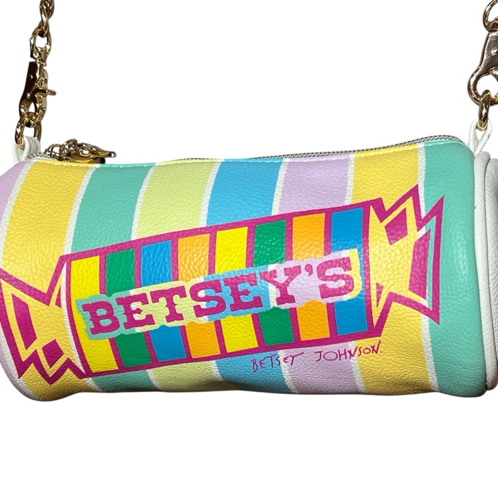 Betsey Johnson Smartie Pants Kitsch Crossbody Bag - Picture 7 of 13